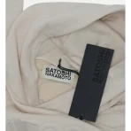 Beige Satoshi Nakamoto Moto Hoodie Patch View