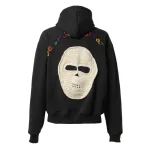Black Satoshi Nakamoto Alive or Just Breathing Hoodie Back Side
