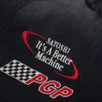 Black Satoshi Nakamoto Days Of Thunder Jacket Top