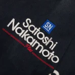 Black Satoshi Nakamoto Days Of Thunder Jacket View