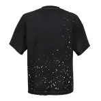 Black Satoshi Nakamoto Destroyed Luke T-shirt Back View