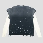 Black Satoshi Nakamoto Luke Thermal T-shirt Back Side