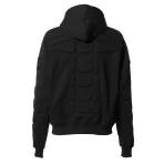 Black Satoshi Nakamoto Moto Hoodie Back