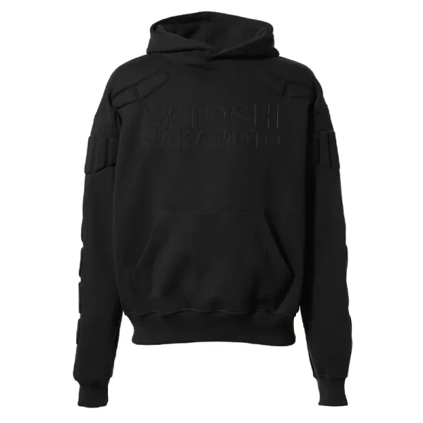 Black Satoshi Nakamoto Moto Hoodie