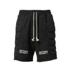 Black Satoshi Nakamoto Moto Shorts