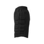 Black Satoshi Nakamoto Moto Shorts Side View