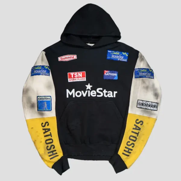 Black Satoshi Nakamoto Movie Star Hoodie