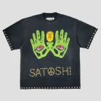 Black Satoshi Nakamoto Positive Energy T-Shirt