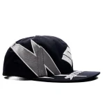 Black Satoshi Nakamoto Storm Hat Side View