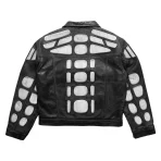 Black Satoshi Nakamoto T-900 Jacket Back View