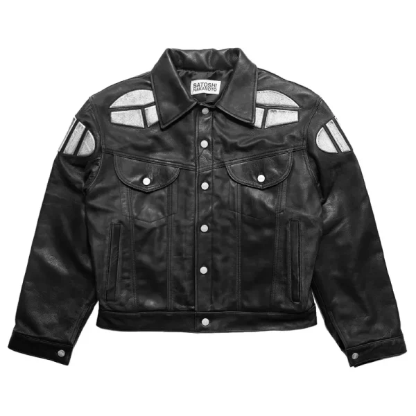 Black Satoshi Nakamoto T-900 Jacket