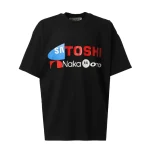 Black Satoshi Nakamoto Tech Giants Tee