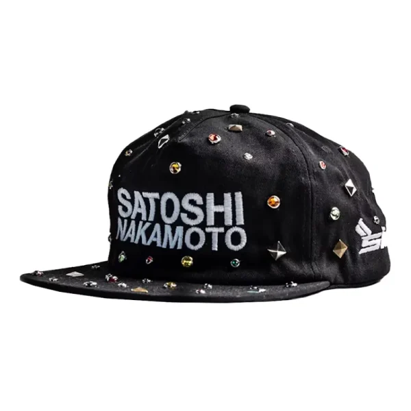 Black Sicko x Satoshi Nakamoto Studded Hat