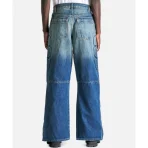 Blue Satoshi Nakamoto Enduro Denim Back View