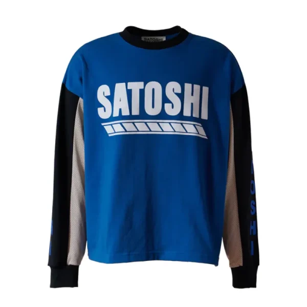 Blue Satoshi Nakamoto Rider Jersey