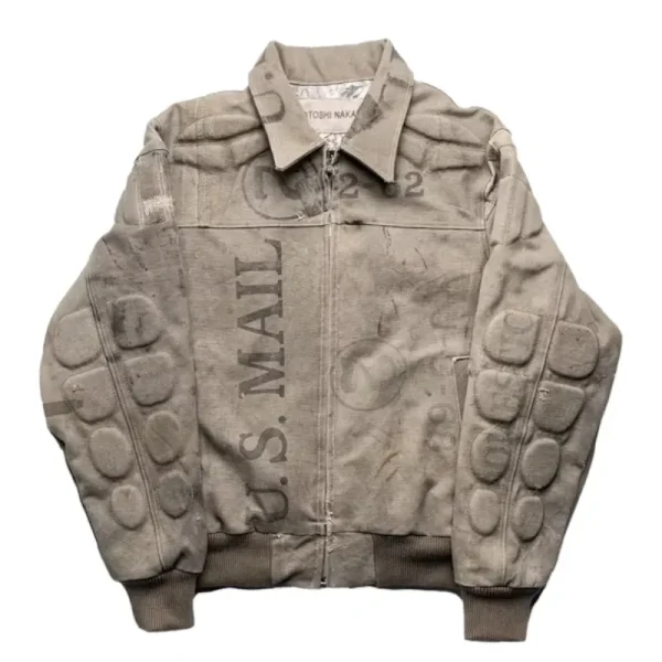 Brown Sicko x Satoshi Nakamoto Maverick Messenger Jacket