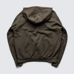 Brown Sicko x Satoshi Nakamoto Studded Gradient Hoodie Back View