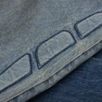 Dirty Blue Satoshi Nakamoto Enduro Denim View