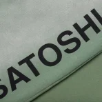 Green Satoshi Nakamoto Double Layer Sweatpants View