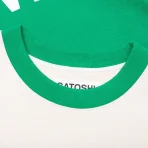 Green Satoshi Nakamoto Team USA Racer Crewneck Close-Up View