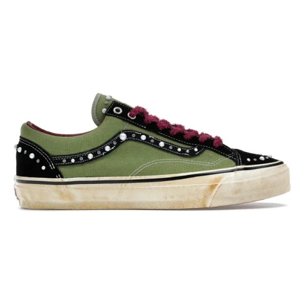 Green Satoshi Nakamoto x Vans OTW Old Skool Reissue Sneakers