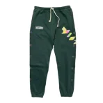 Green Sicko x Satoshi Nakamoto Studded Gradient Sweatpant