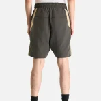 Grey/Cream Satoshi Nakamoto Tech Shorts Back Look