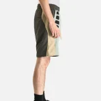 Grey/Cream Satoshi Nakamoto Tech Shorts Side Look