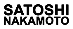 Official Satoshi Nakamoto Clothing Logo