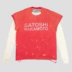 Red Satoshi Nakamoto Luke Thermal T-shirt