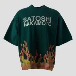 Home 28 Green Satoshi Nakamoto Lost Boys Tee