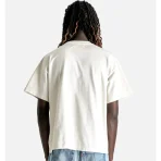 Vintage White Satoshi Nakamoto Second Phase Tee Back View