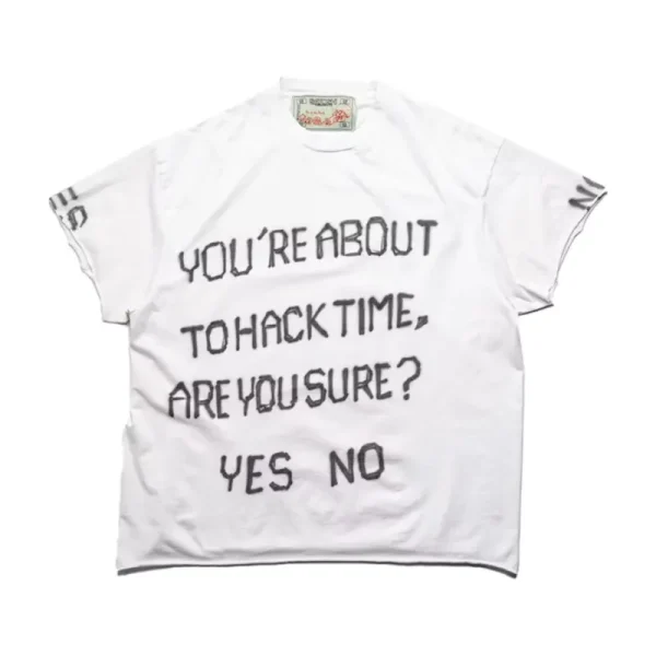 Vintage White Sicko x Satoshi Nakamoto Theme Park Airbrush Tee