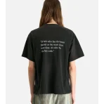 Washed Black Satoshi Nakamoto Best Code Tee Back View