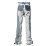 Washed Repair Blue Satoshi Nakamoto Reconstructed Denim Pant Back View