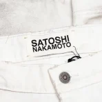 White Canvas Satoshi Nakamoto Enduro Pant Logo Patch