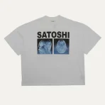 White Satoshi Nakamoto A Lot On My Mind T-Shirt