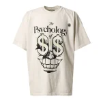 White Satoshi Nakamoto Psychology Short Sleeve Tee