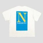 White Satoshi Nakamoto SN Block T-shirt Back Side