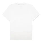 White Satoshi Nakamoto Stream Short Sleeve Tee Back