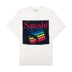 White Satoshi Nakamoto Verbatim Tee