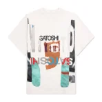 White Satoshi Nakamoto Vintage Upside Tee
