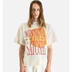 White Satoshi Nakamoto Winning T-shirt
