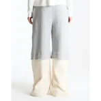 Heather Grey Satoshi Nakamoto Double Layer Studded Sweatpant Back