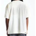 White Satoshi Nakamoto No Savior Tee Back