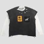 Black Satoshi Nakamoto Anarchy Thermal Tee