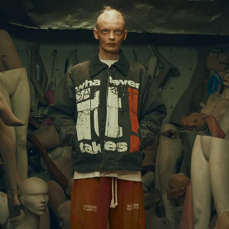 Black Satoshi Nakamoto Whatever It Takes 9 To 5 Work Jacket