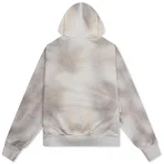 Dirty White Satoshi Nakamoto Cargo Hoodie Back