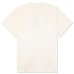 Dirty White Satoshi Nakamoto Logo Dirt Tee Back Side