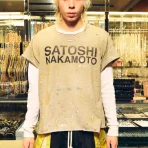 Heather Grey Satoshi Nakamoto Luke Thermal Tee